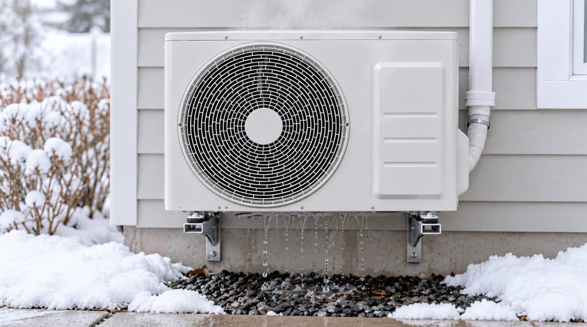 Mini Split Defrost Water Freezing? Drain and Ice-Hazard Fixes