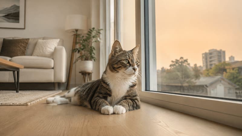 Why Wildfire Smoke Hits Cats Hardest and How to Stop Feline Asthma Indoors