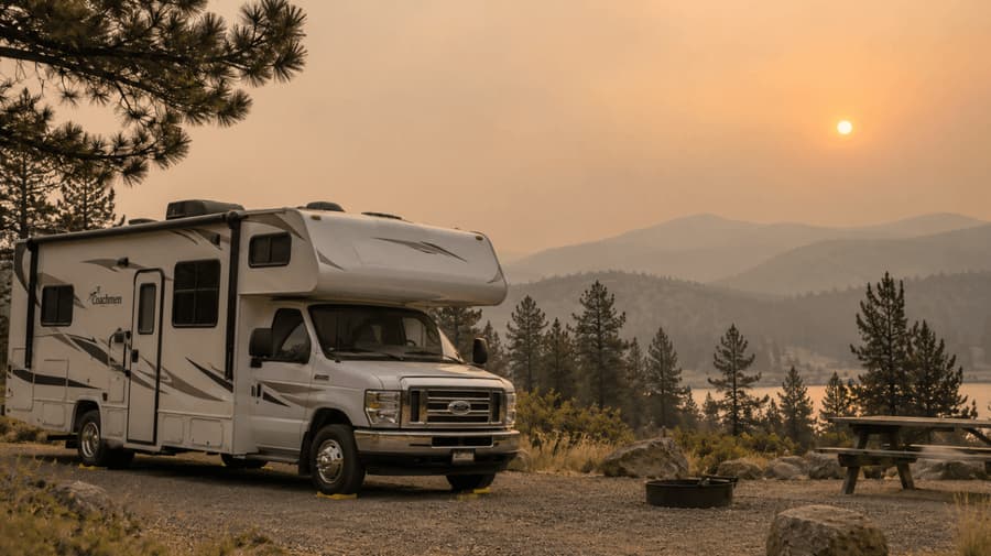 RV Wildfire Smoke Filtration: Custom Filter Sizes, HVAC Setup, and Tips