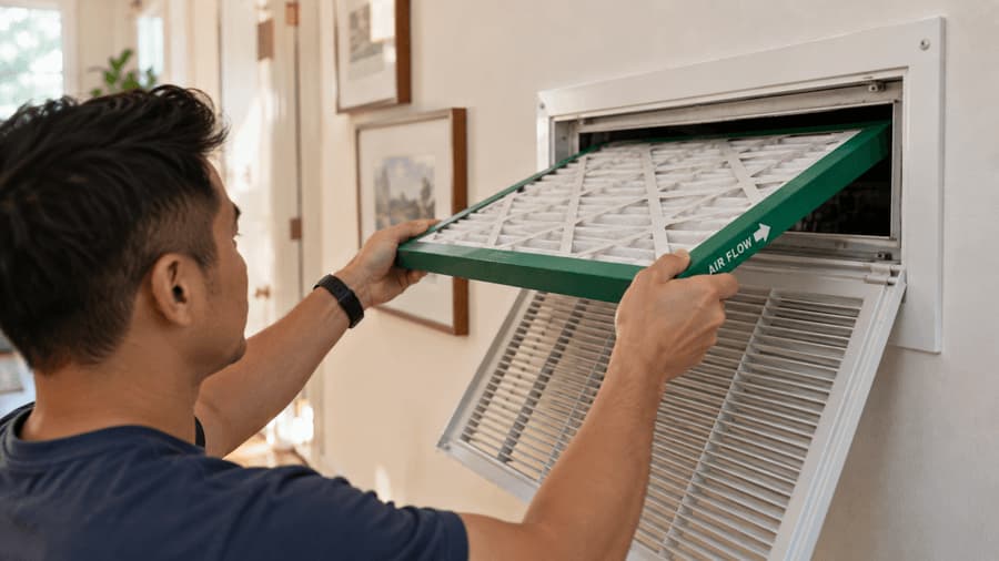 How to Replace an AC Air Filter: Steps, Arrow Direction, and Size