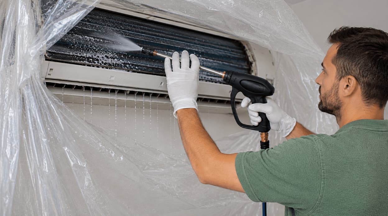 How to Deep Clean a Mini Split: DIY Steps vs. Professional Service