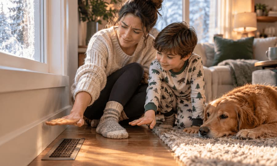 How Warm Should Air From a Heat Pump Be? Normal Vent Temperatures in Winter