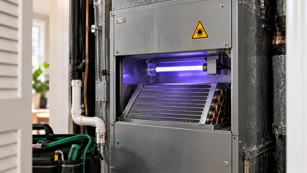 Are HVAC UV Lights Dangerous? What The Safety Rules Require