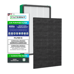 Filter E Replacement, HEPA + Activated Carbon