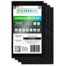 Activated Carbon Pre-Cut Pre-Filter — Replacement for GermGuardian Filter B (4-Pack, Made in USA) - 1 Quantity