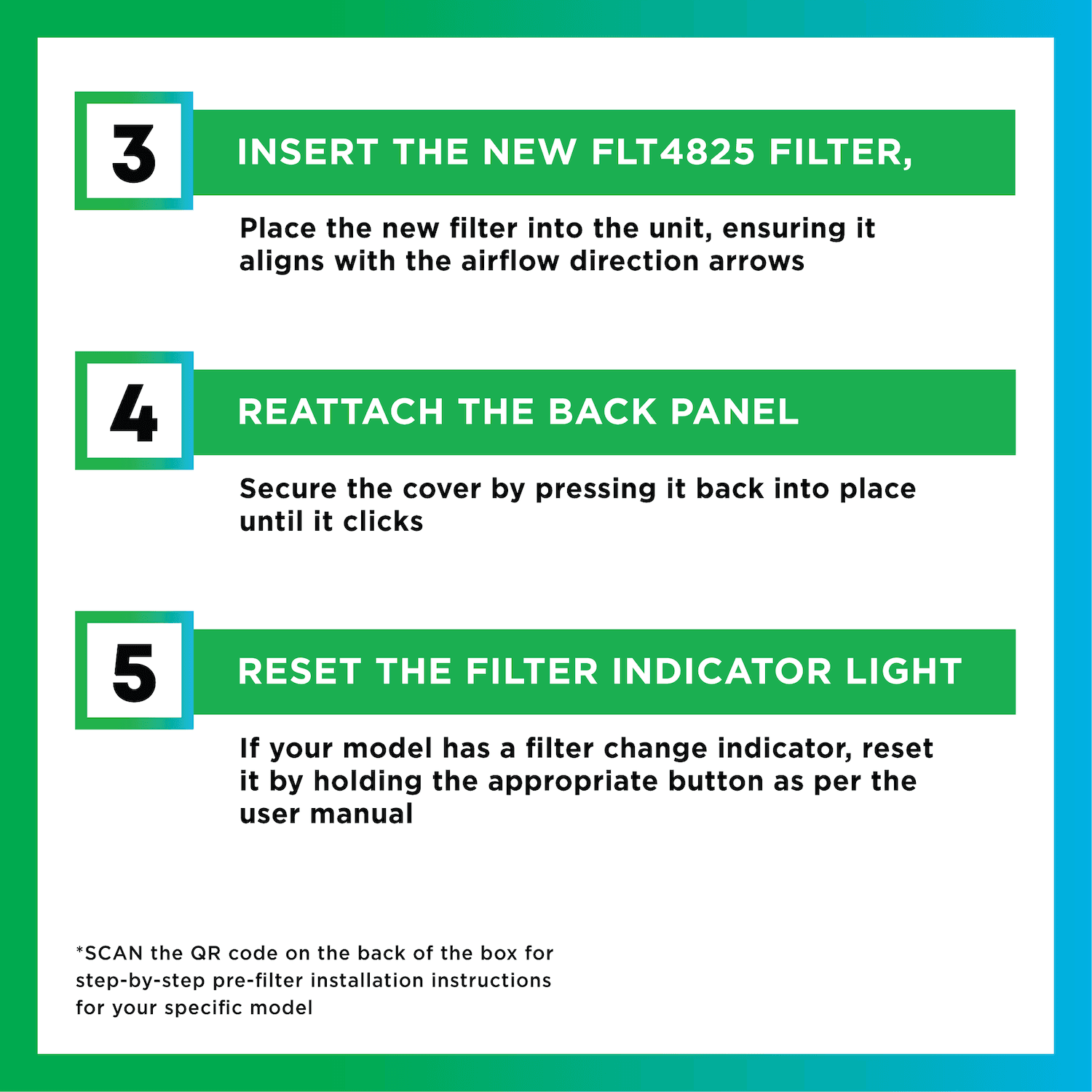Activated Carbon Pre-Cut Pre-Filter — Replacement for GermGuardian Filter E (4-Pack, Made in USA) - 1 Quantity