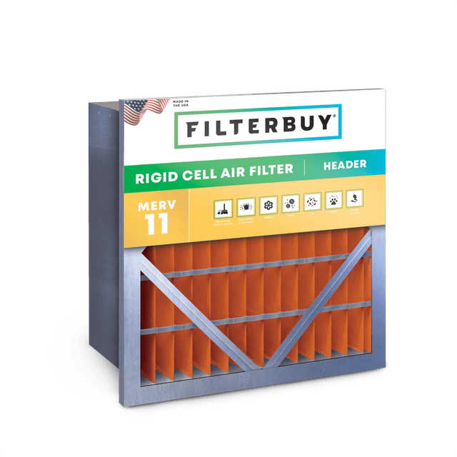 20x20x6 Header 65% (MERV 11) Rigid Cell Filter - 1 Quantity