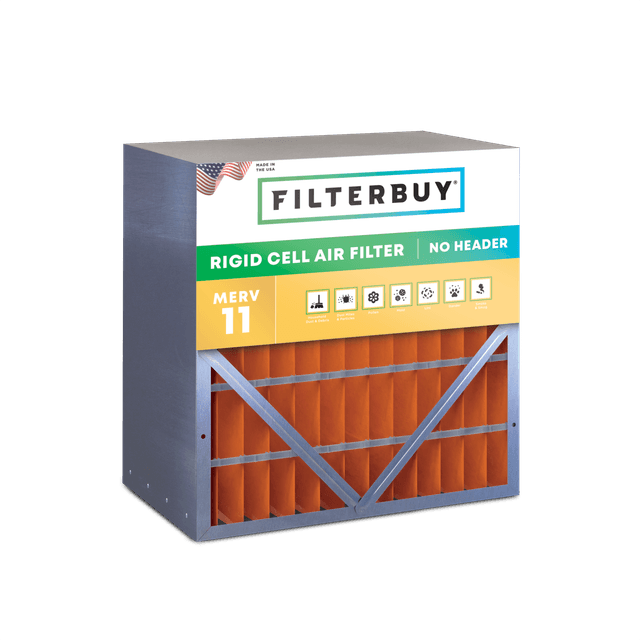 24x24x6 No Header 65% (MERV 11) Rigid Cell Filter - 1 Quantity