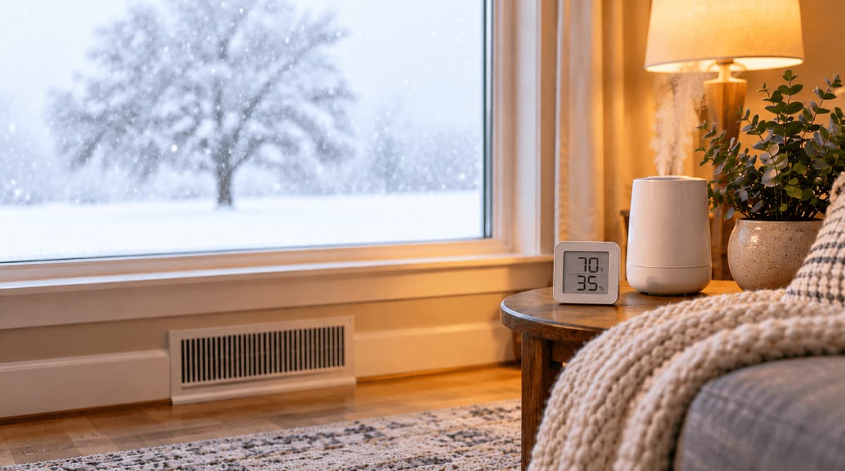 What’s the Ideal Indoor Humidity in Winter? (Chart by Outdoor Temperature)