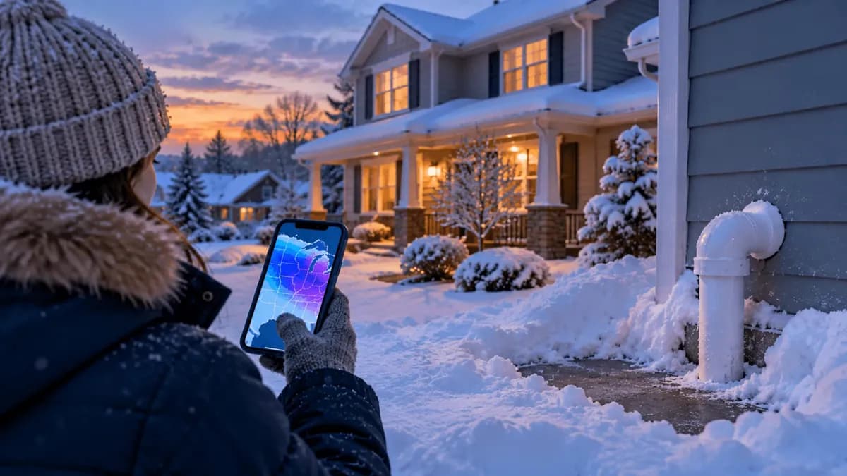 Snow Accumulation Map: How to Read It and Prep Your Home's HVAC