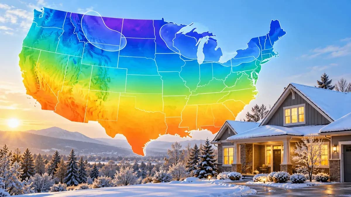 Current Temperature Map of the USA
