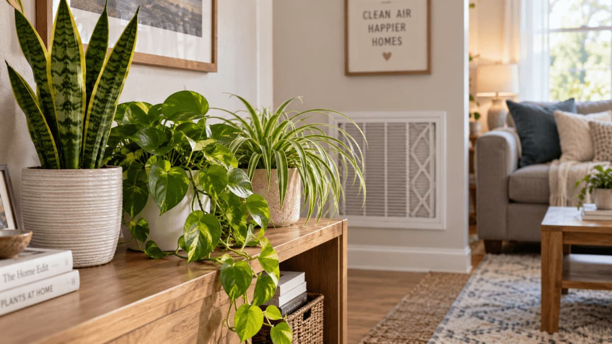 Air-Purifying Plants: What They Actually Remove From Your Air