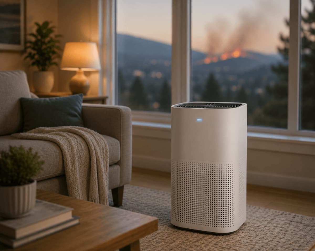 Running an Air Purifier During Wildfire Season