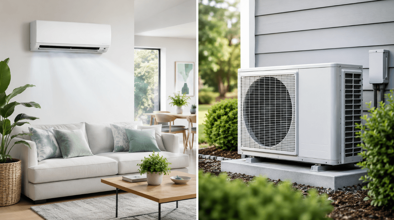 Heat Pump vs. Mini Split: What’s the Difference (And Which One You Actually Need)