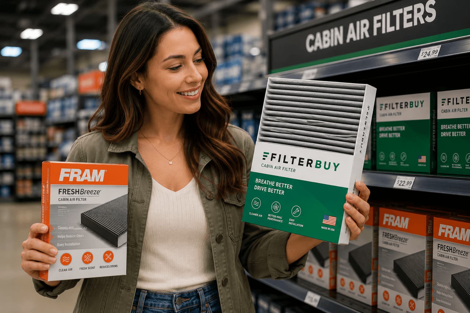 Filterbuy vs. FRAM Cabin Air Filters: Which Is Better for Your Car?