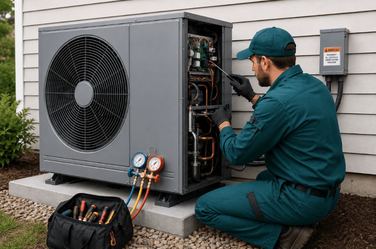 Heat Pump Maintenance Made Simple: Expert Checklist, DIY Tips, Professional Service and Cost Guide