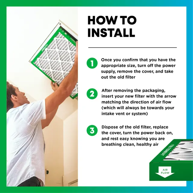 18x36x1 MERV 8 Pleated Air Filter - 6 Quantity