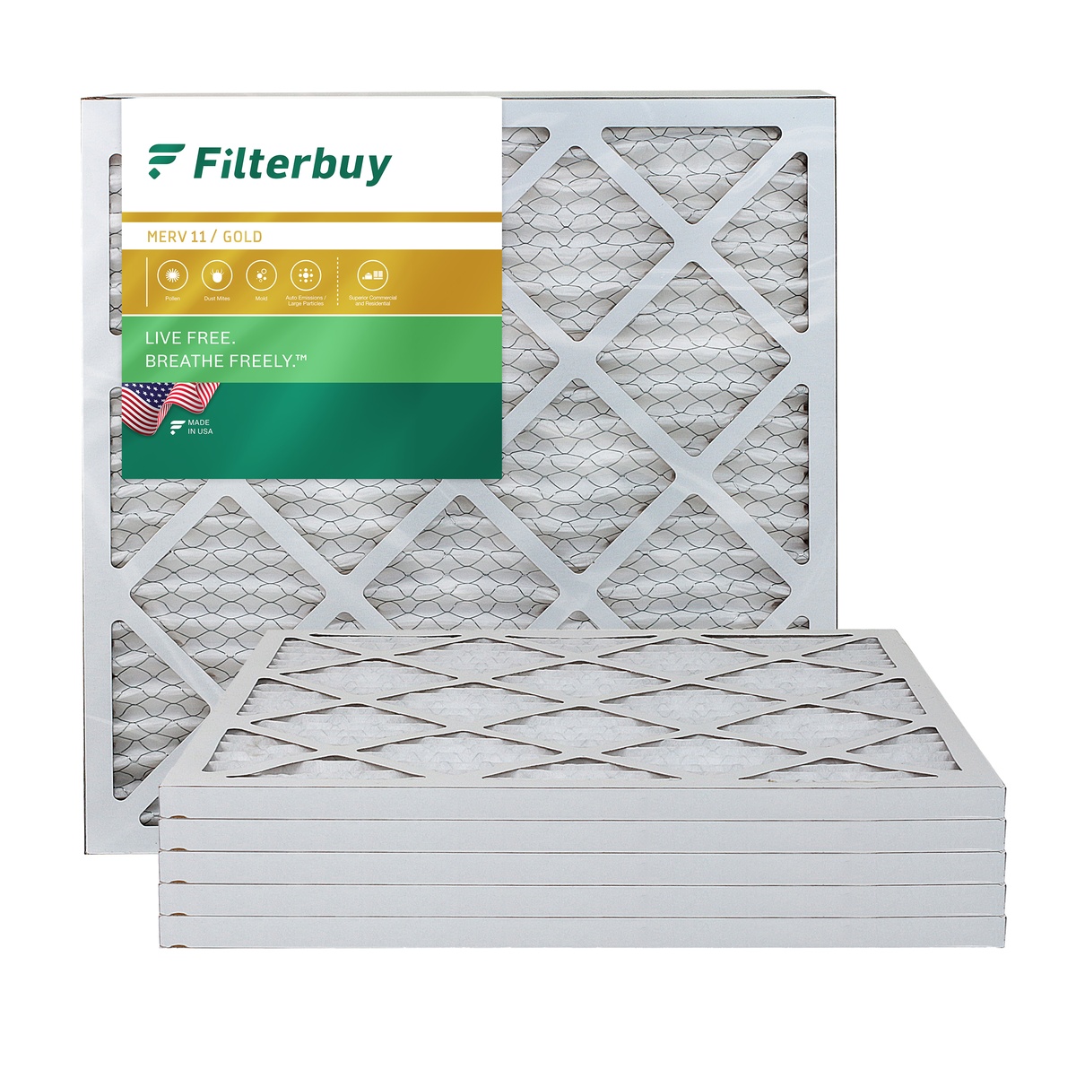 18x20x1 MERV 11 Pleated Air Filter