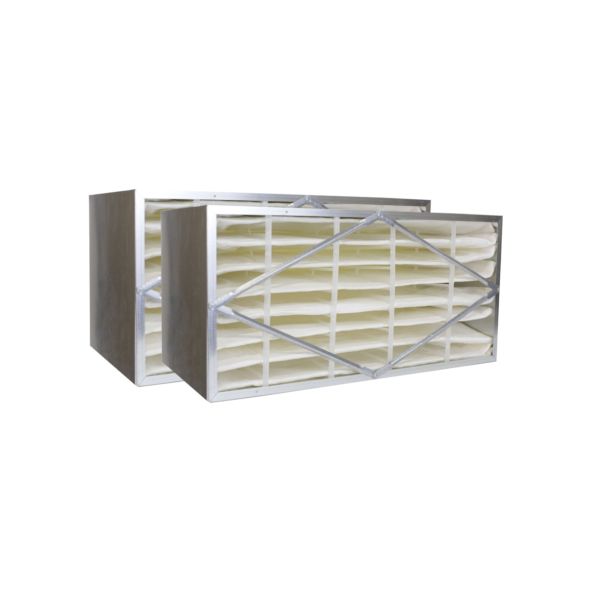 12x24x12 No Header 95 (MERV 14) Rigid Cell Filter