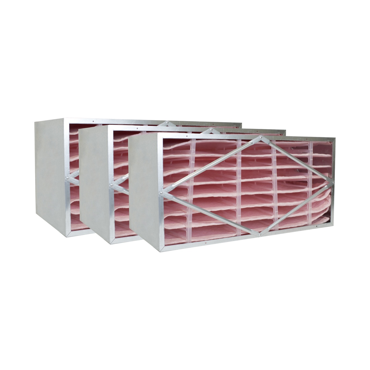 24x24x6 No Header 65% (MERV 11) Rigid Cell Filter - FilterBuy.com