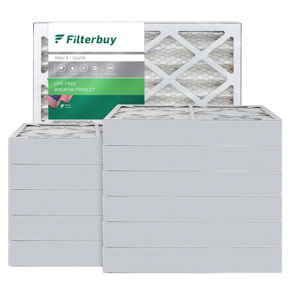 20x20x4 MERV 8 Pleated Air Filter