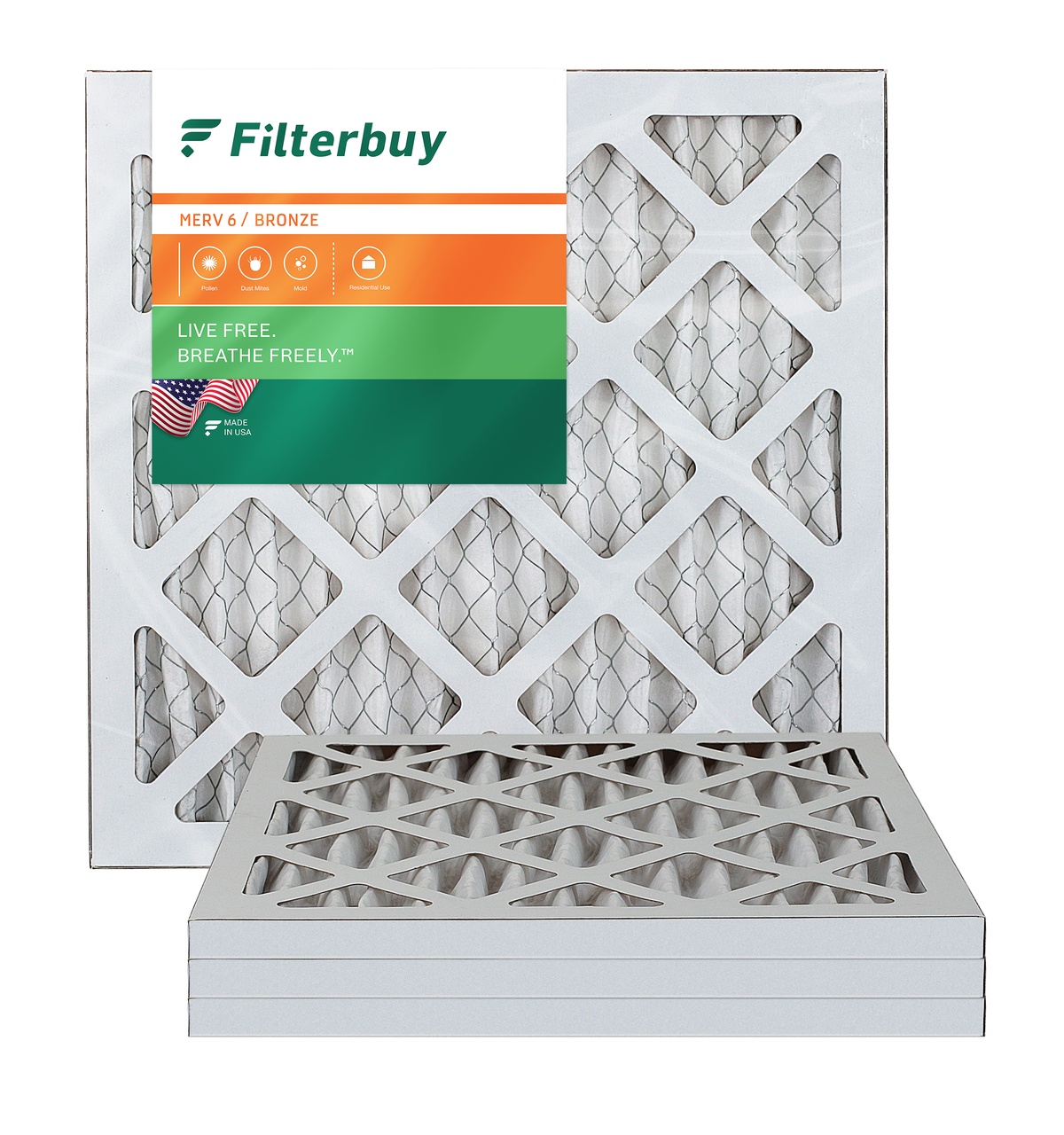 12x12x1 (11.5x11.5) MERV 6 Furnace Filter