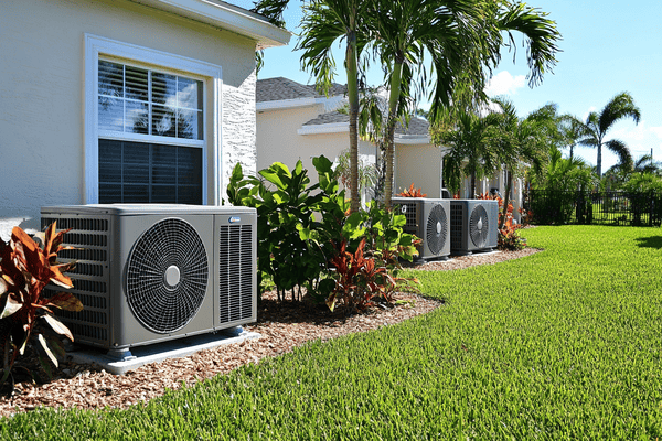 Best HVAC replacement services company in Key Weston FL - A picture of HVAC unit while Filterbuy HVAC Solutions doing an HVAC replacement service in Key Weston FL