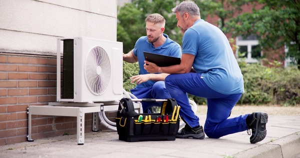 Best HVAC Installation Services Company in Southwest Ranches FL - A picture of HVAC technicians doing HVAC installation services in Southwest Ranches FL