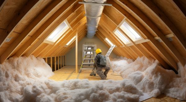 Top attic insulation installation service company in Dania Beach FL - View of a climate-controlled Dania Beach air environment after the job is done.