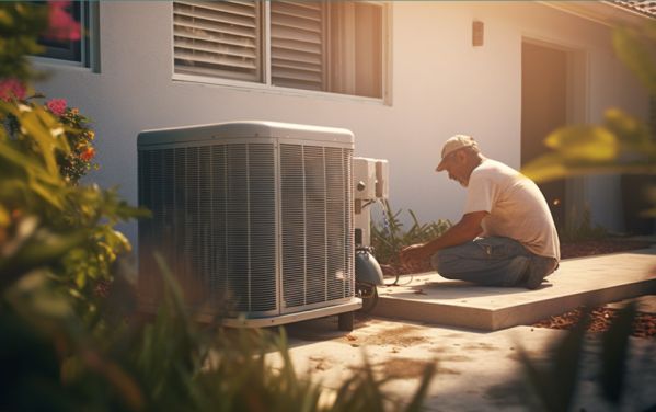 Top annual HVAC preventative maintenance care plans in Boca Raton FL - View of a climate controlled Boca Raton air environment after the job is done.