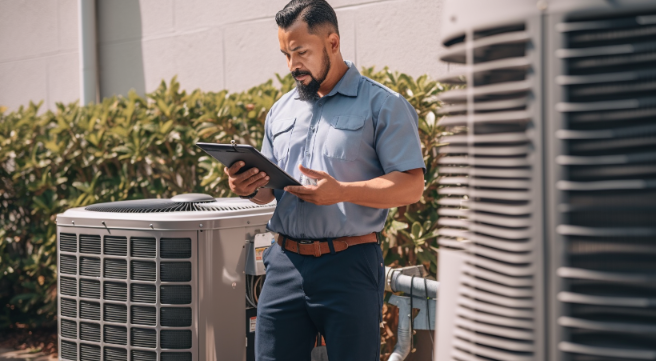 Top annual HVAC preventative maintenance care plans in Fort Pierce FL - View of a climate controlled Fort Pierce air environment after the job is done.