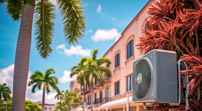 Top annual HVAC preventative maintenance care plans in Riviera Beach FL - View of a climate controlled Riviera Beach air environment after the job is done.