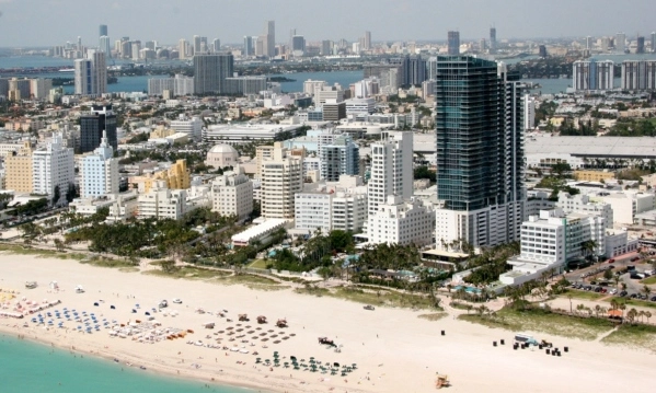 Top HVAC system repair service company in Miami Beach FL - Amazing view of the city at Miami Beach FL
