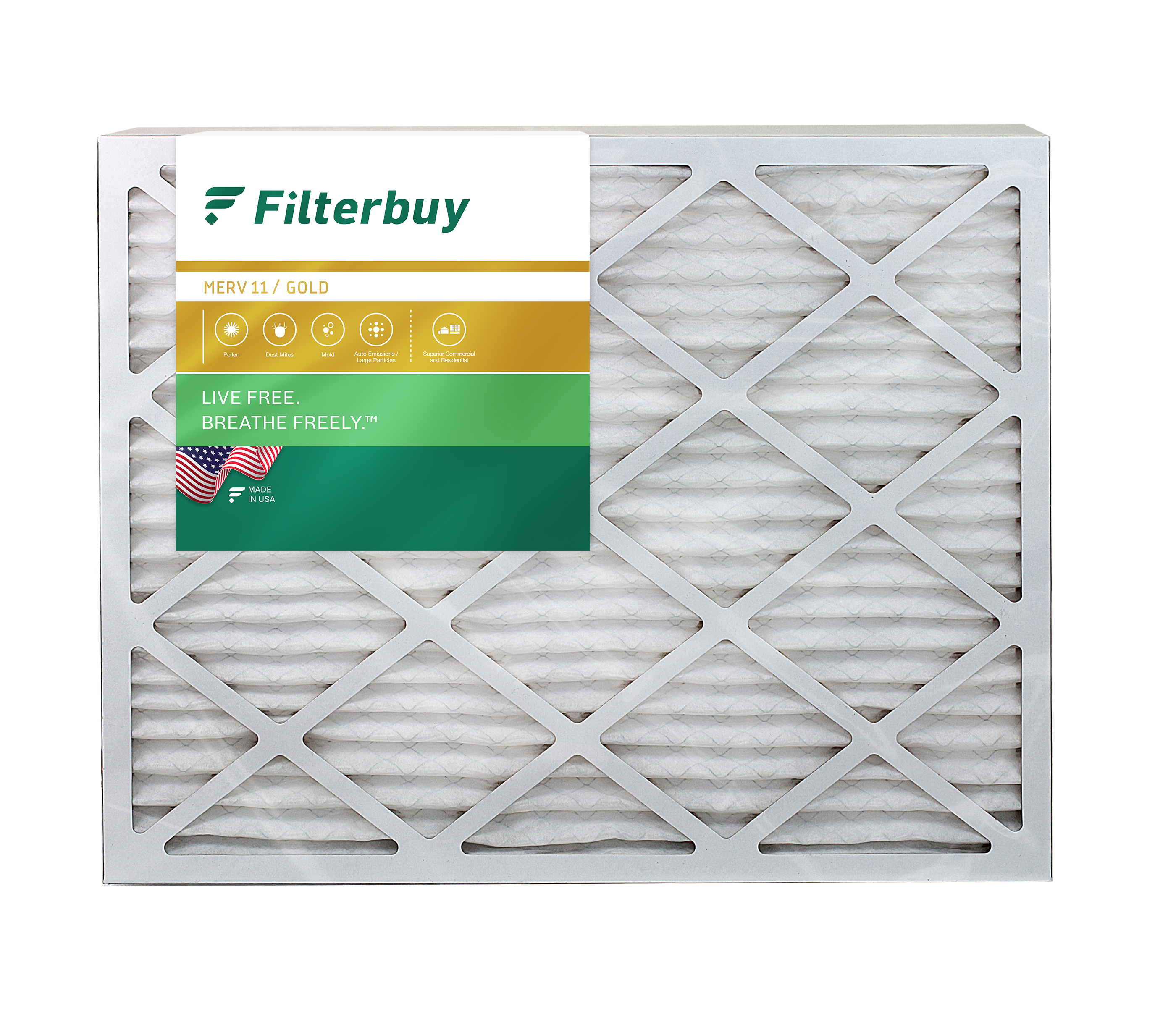 Filter King 8x30x1 Air Filters Actual Size 7.5x29.5x1 Increases Air Quality 6 Pack Allergen Reduction Protection Against Mold and Pollen MERV 8 HVAC Pleated AC Furnace Filters 